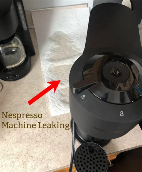 nespresso leaking water|How To Fix A Nespresso Machine Leaking (Step